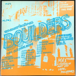 Various BOULDERS - Vol. 1 (Max Records MLP1) USA 1980 compilation of 60s obscurity LP (Garage Rock, Psychedelic Rock)